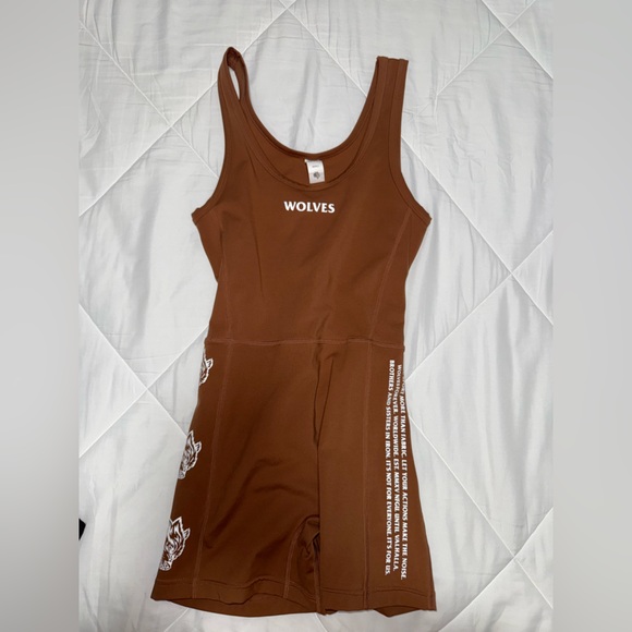 Darc Sport Brown Bodysuit - Picture 1 of 3